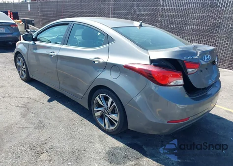 2014 Hyundai Elantra Limited из США, поврежденный, VIN 5NPDH4AE1EH526191
